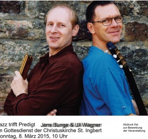 Jazz trifft Predigt (Foto: Agentur)