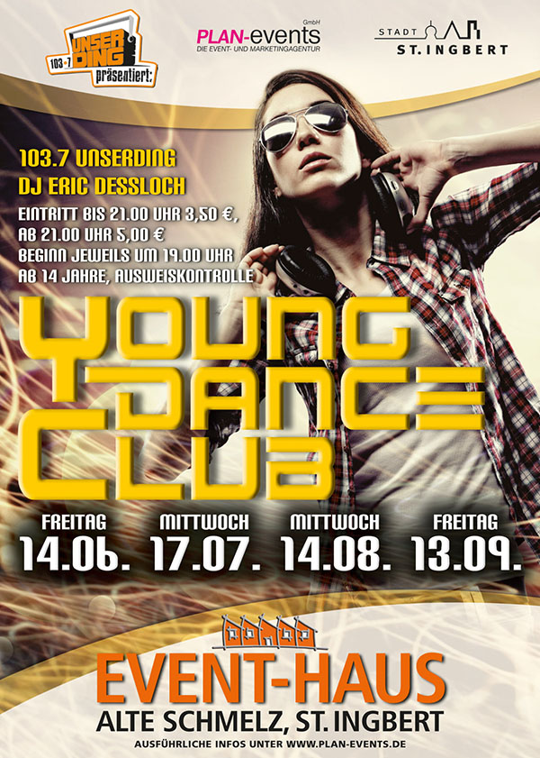 Im Januar wieder “Young Dance Club” im Event-Haus