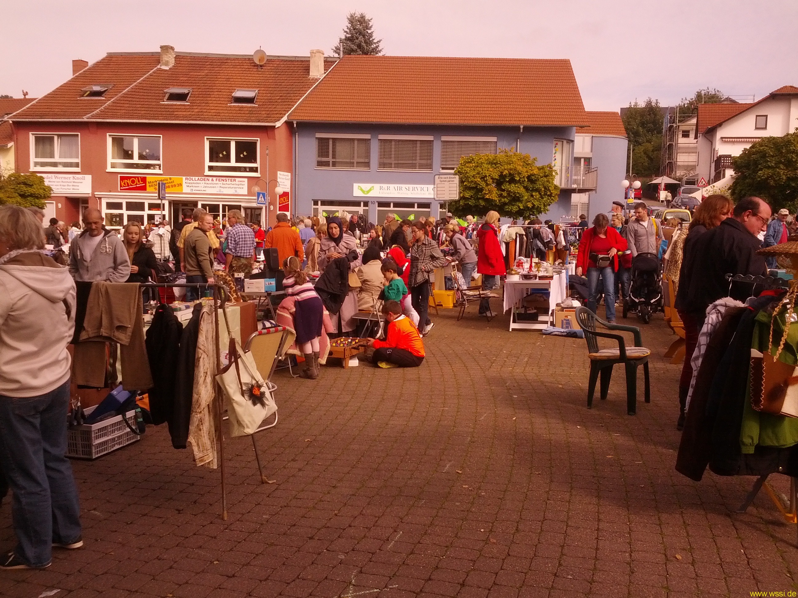 Verkehrsbehinderungen wegen Flohmarkt Hassel