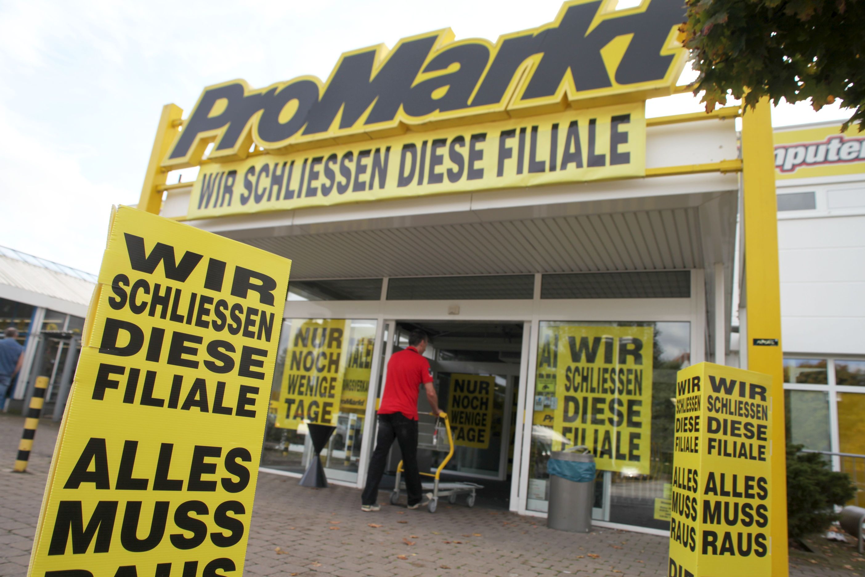 ProMarkt Filiale schließt endgültig