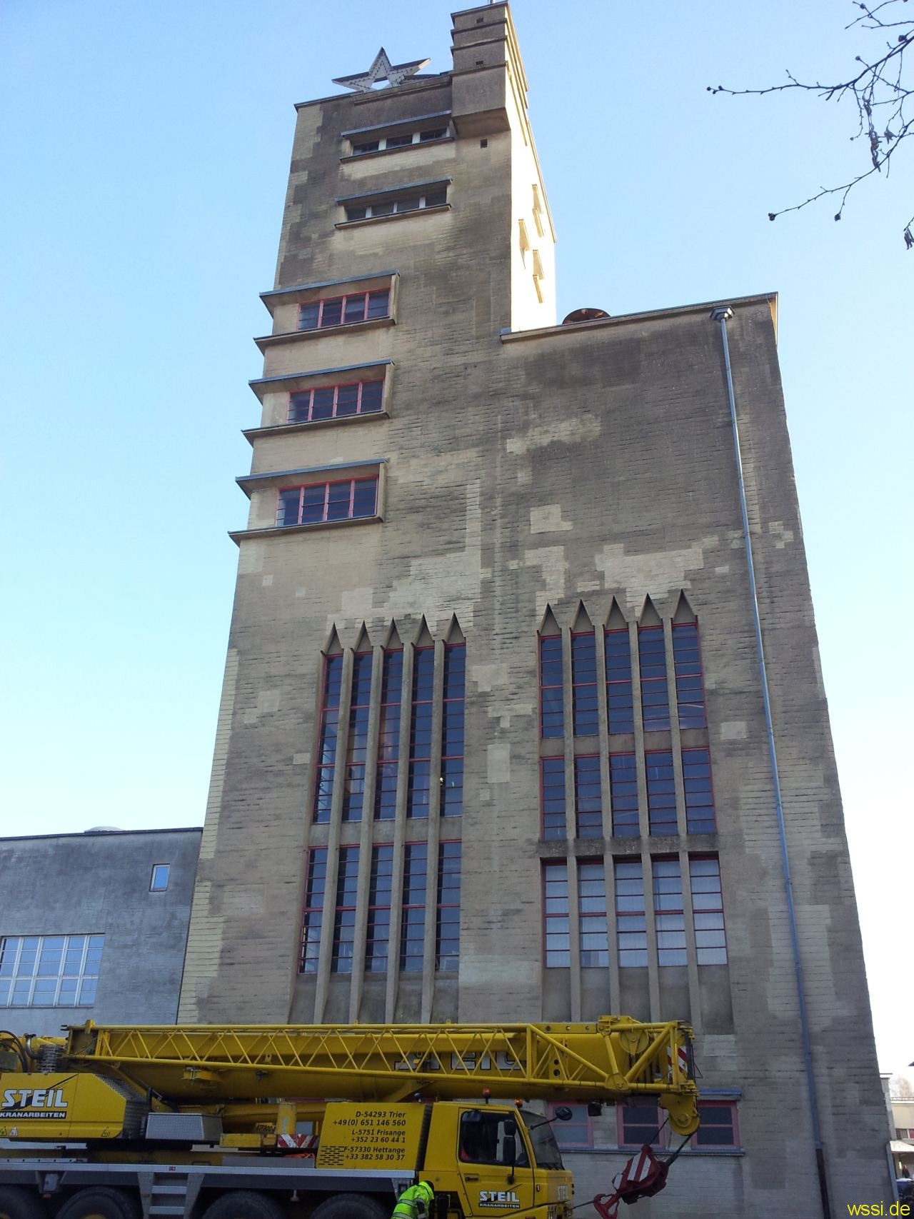 Weihnachtsstern über St. Ingbert