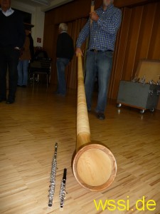 Alphorn Franz Schüsseler