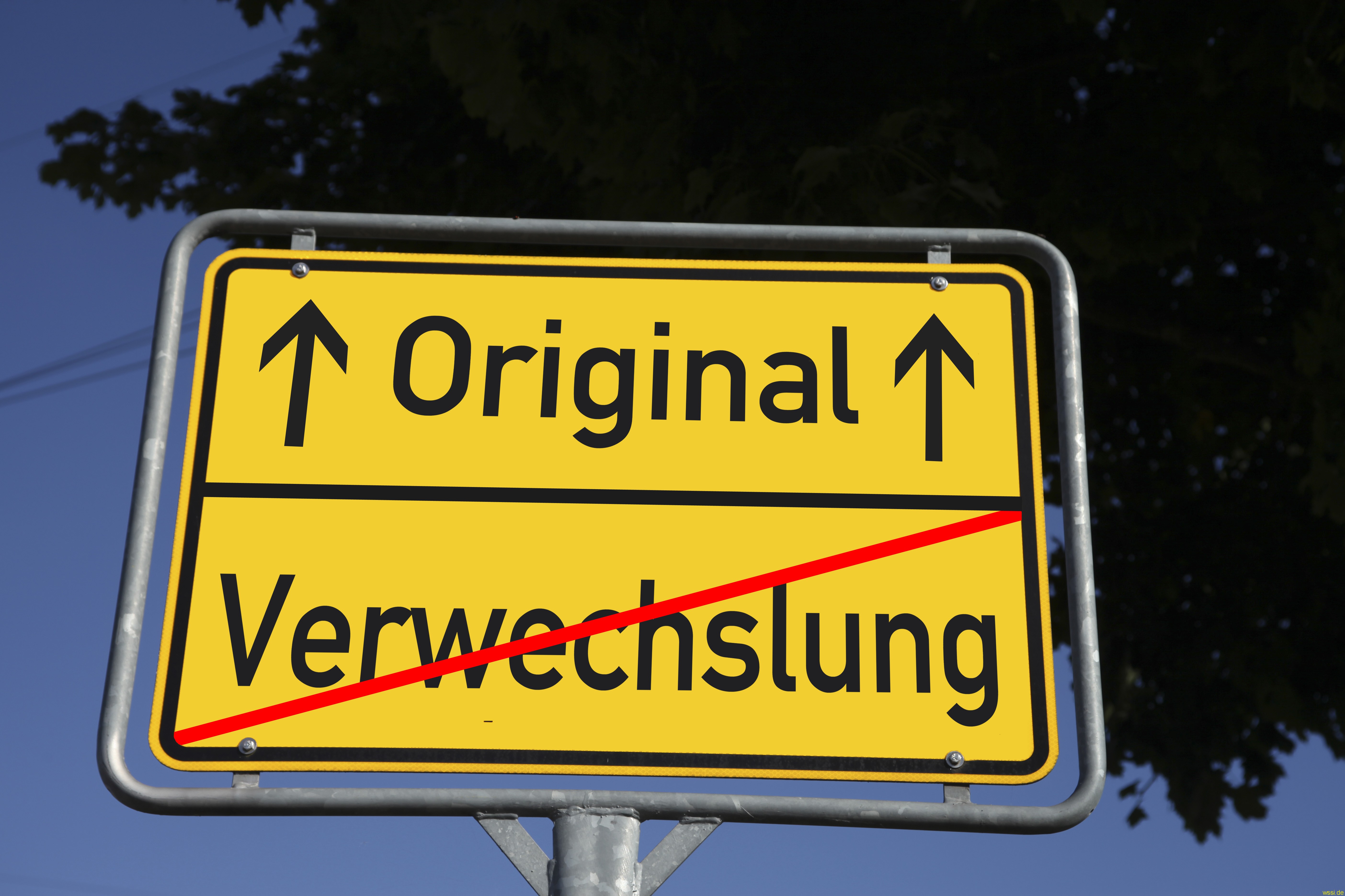 In eigener Sache: Verwechslungsgefahr mit politischem Verein