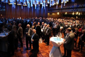 zahlreiche Gäste kamen zum Neujahrsempfang in die Stadthalle