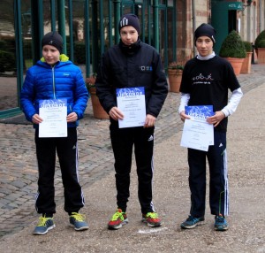 Vlnr: Chris Ziehmer, Felix Schwarz und Jakob Breinlinger Foto: Frank Schwarz