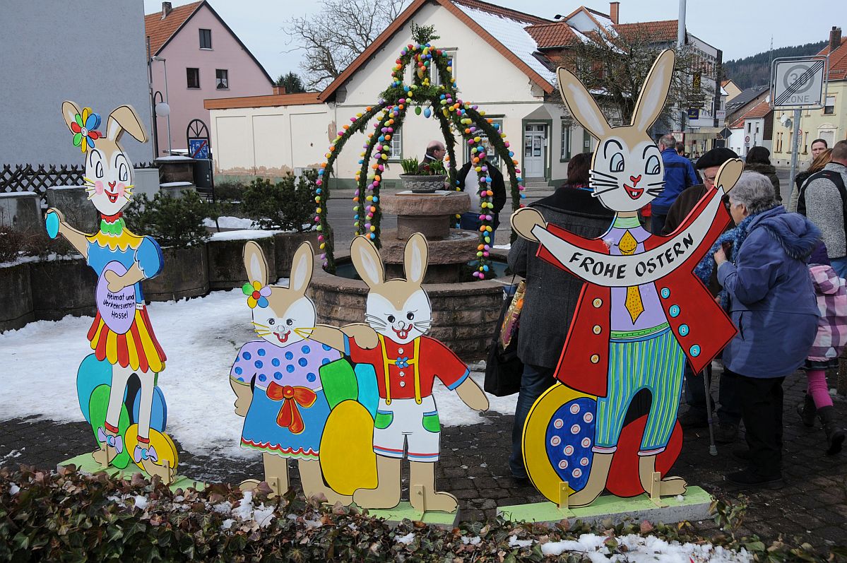 Hasseler Vereine laden zum Osterbrunnen