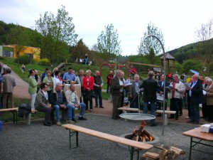 Eröffnungsfeier "Dorfmitte am Bach" (Foto: Walter Götz)