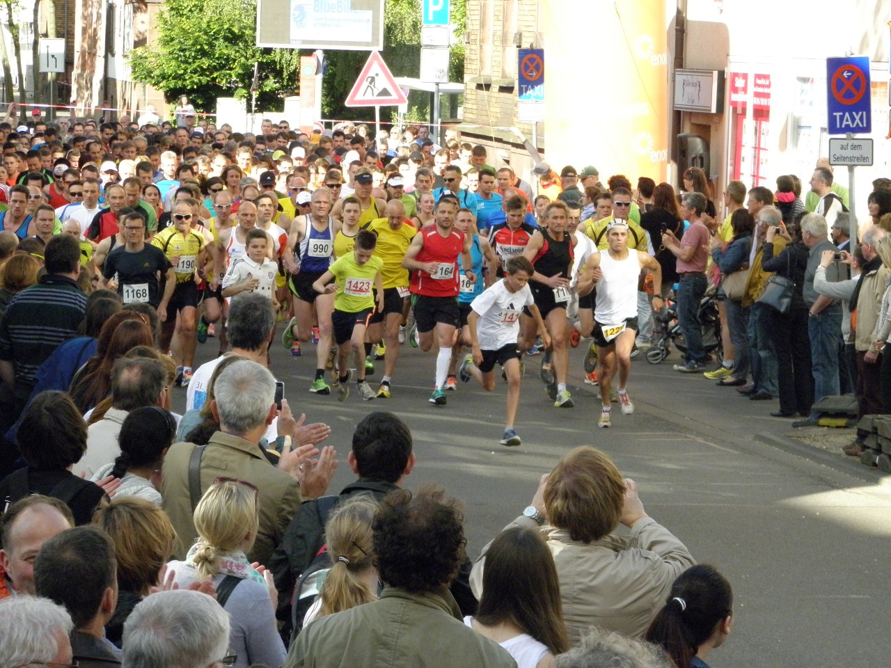 Verkehrsbehinderungen beim DJK-Stadtlauf