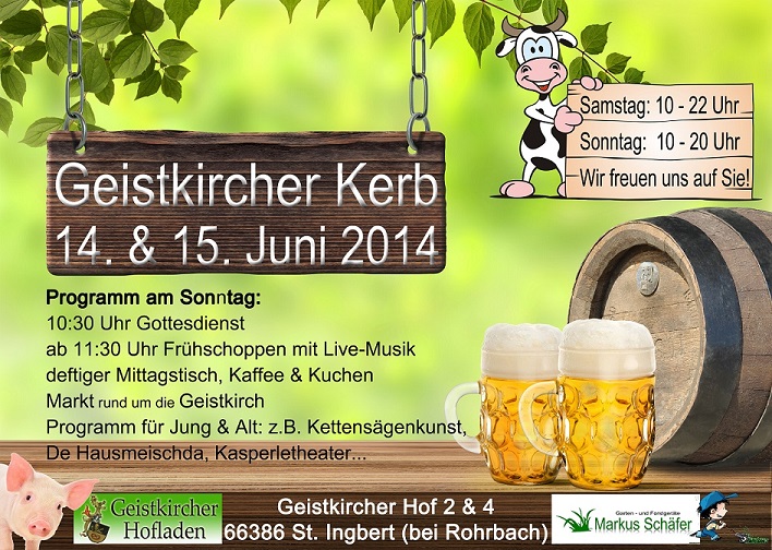 Geistkircher Kerb 2014