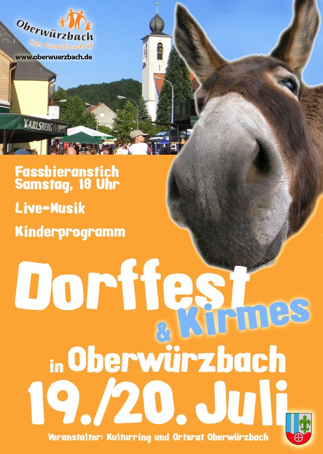 Dorffest und Kirmes in Oberwürzbach