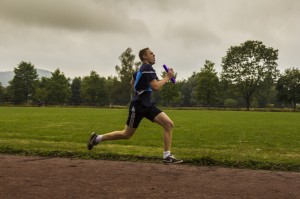 Beim 1500 m - Staffellauf war Kondition und Schnelligkeit gefordert. (Foto: Tim Blank, CC BY-SA)