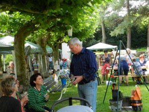 OB Wagner mit den Künstlern der Sommerakademie