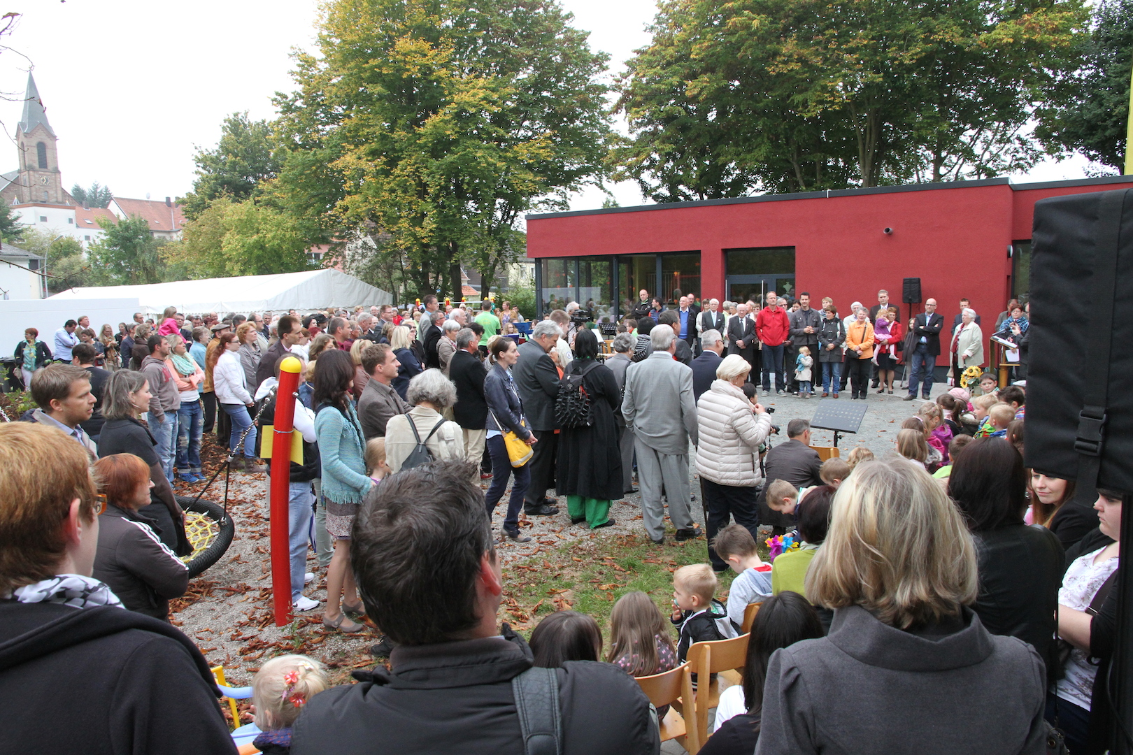 Eröffnung des neuen Kindergarten in Rohrbach