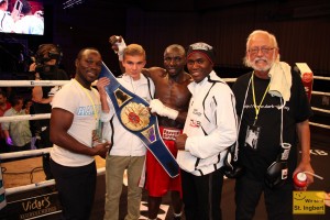 Bernard Donfak bei der "Night of the Champions"