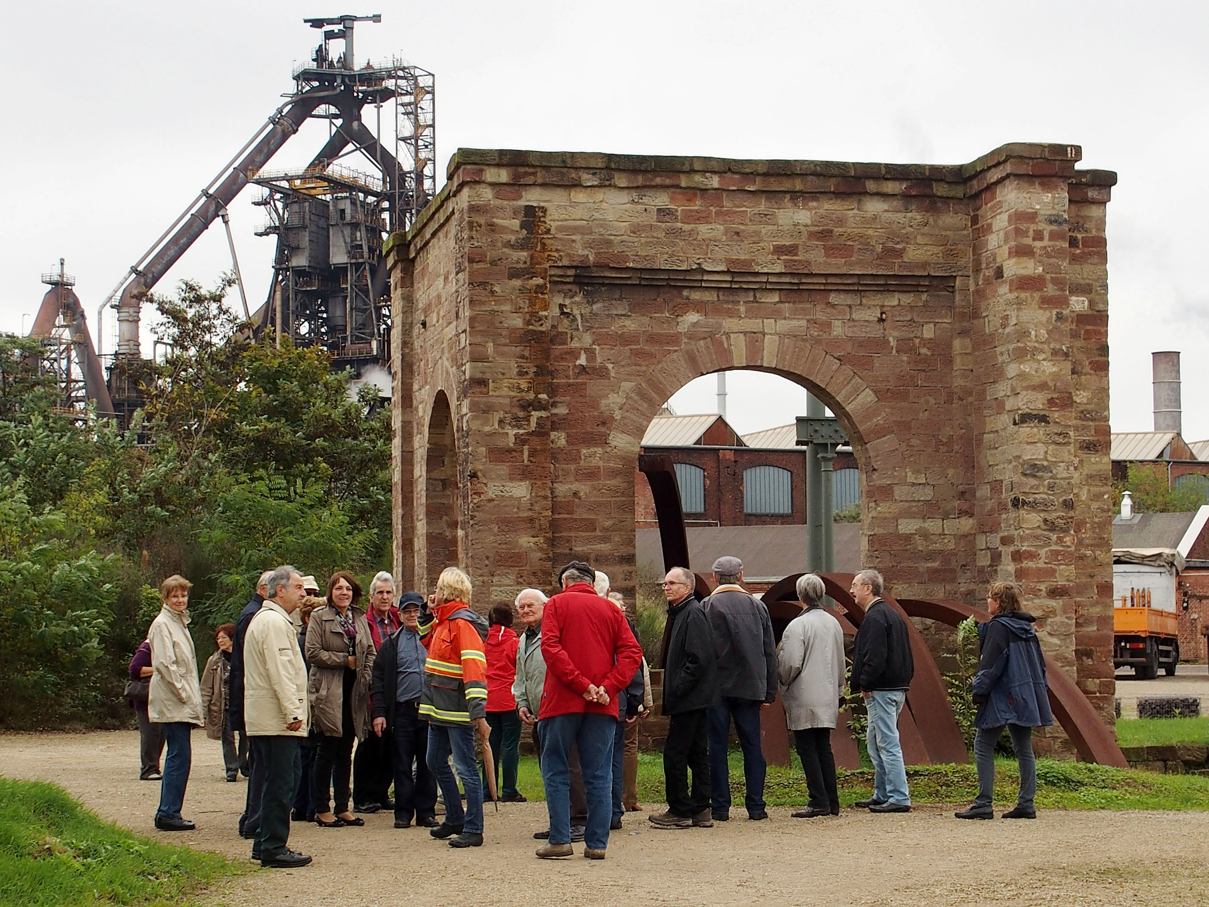 Besichtigung der Dillinger Hütte mit der Initiative Alte Schmelz St. Ingbert e. V.