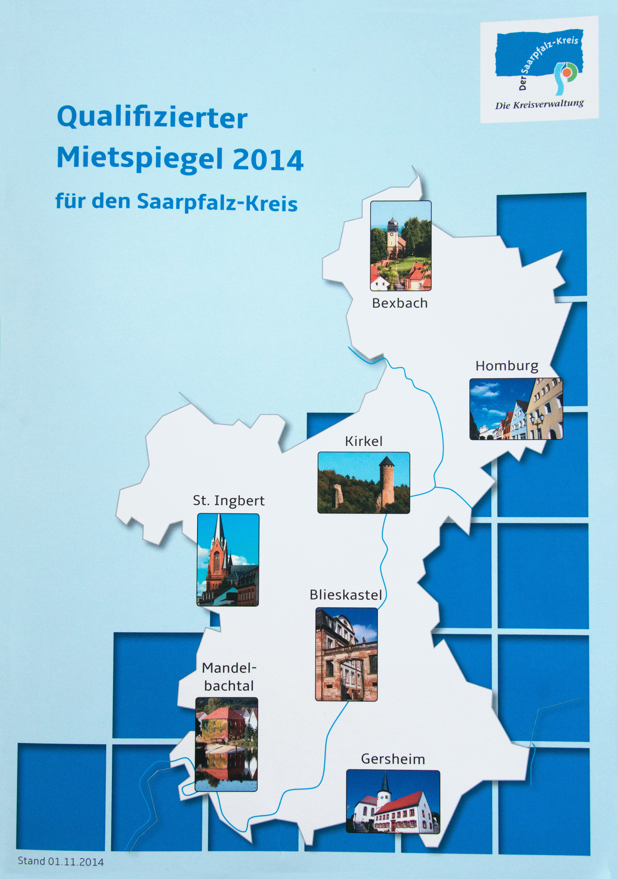 Broschüre „Qualifizierter Mietspiegel 2014“ bei der Stadtverwaltung erhältlich