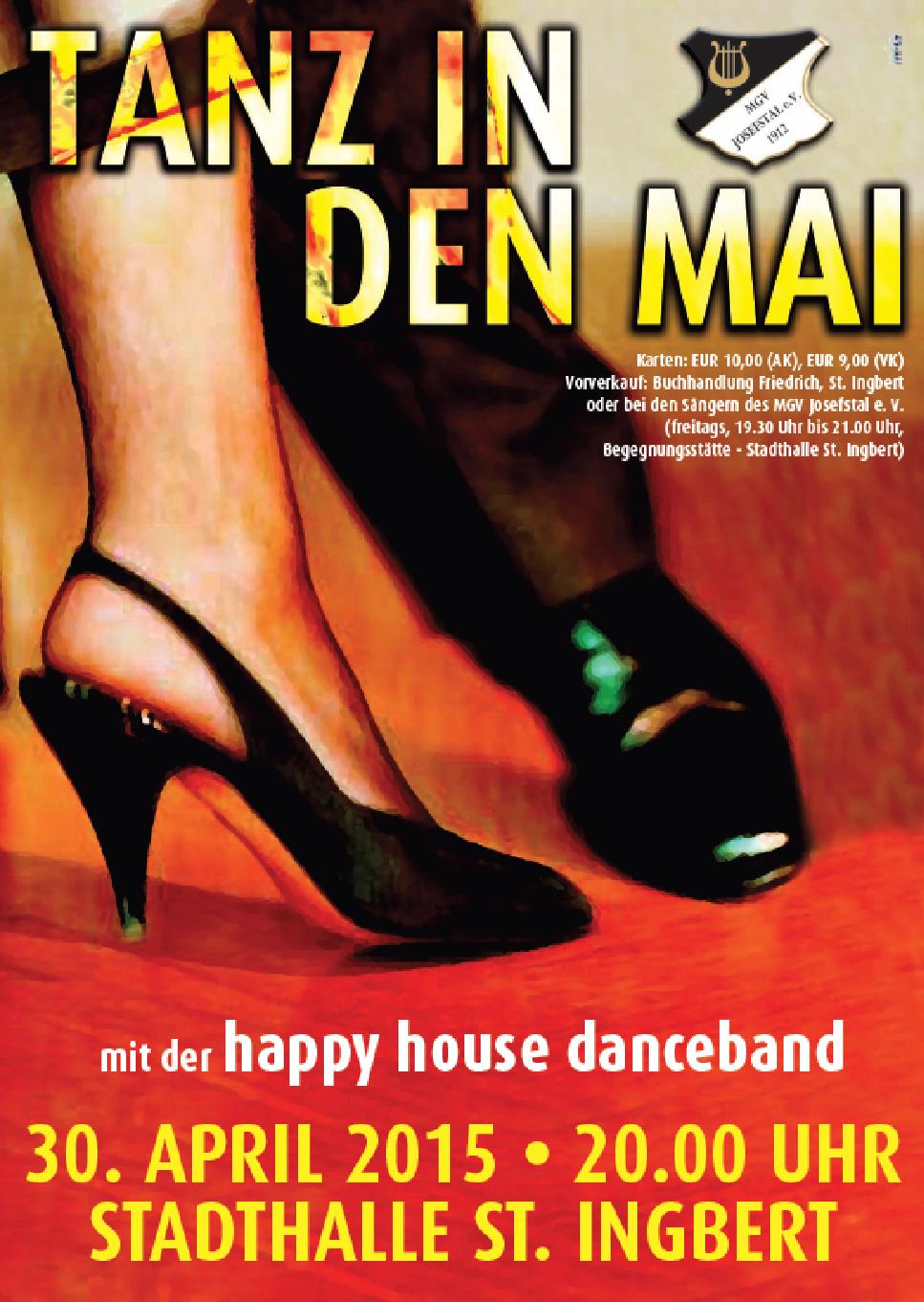 Tanz in den Mai mit der „happy house danceband“