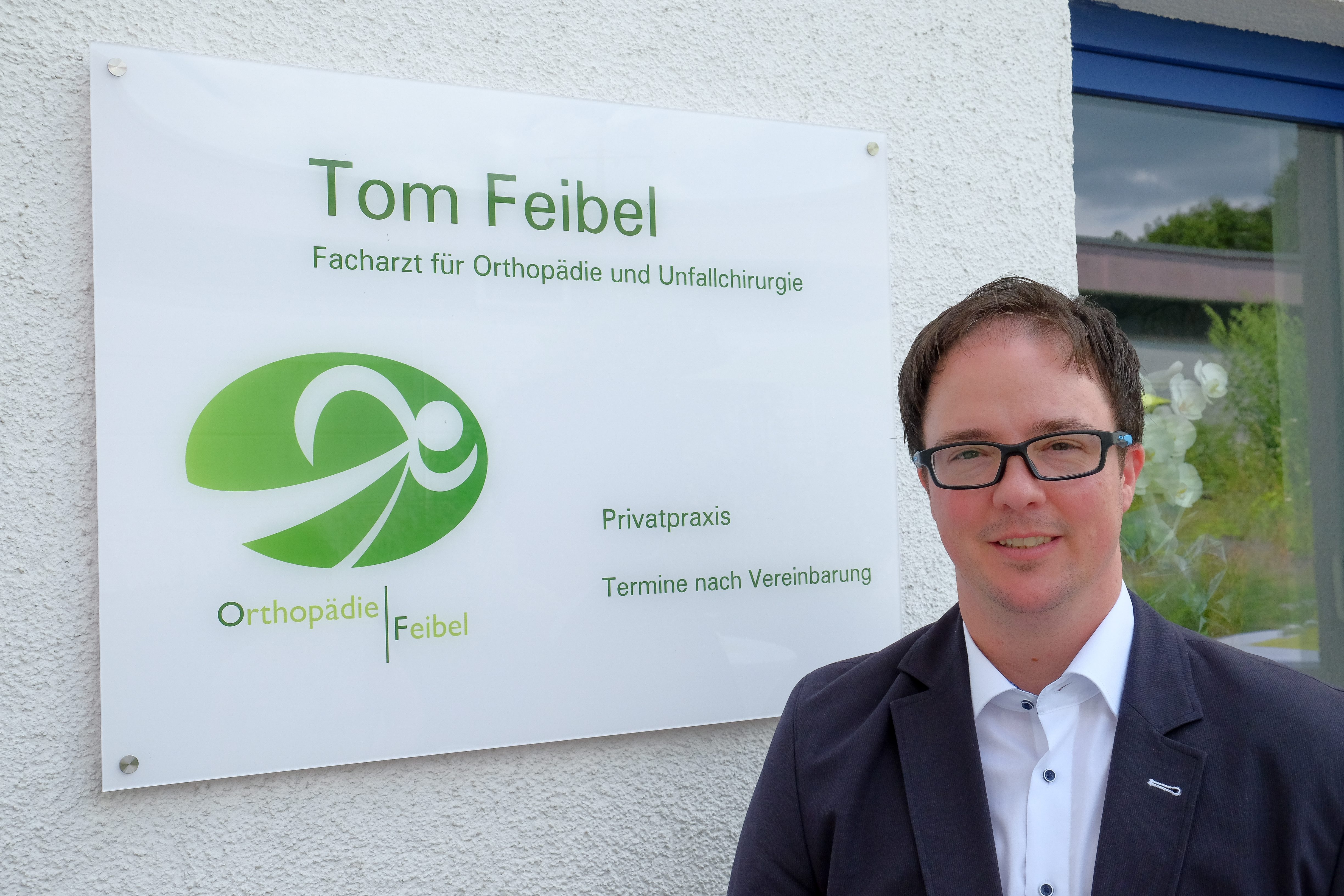 Tom Feibel eröffnet Privatpraxis für Orthopädie und Unfallchirurgie