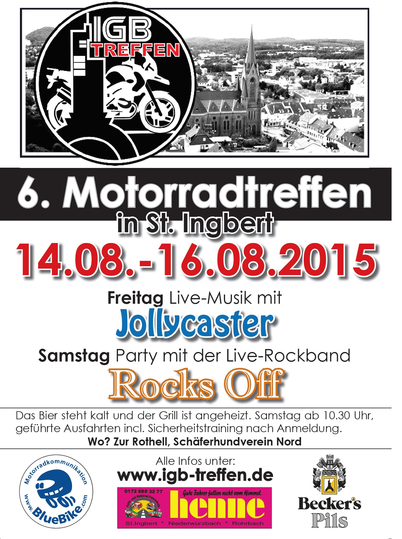 Motorradtreffen in St. Ingbert