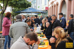 St. Ingbert frühstückt 2015 (Foto: Siggi Müller)