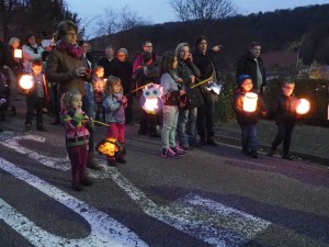 Martinsumzug in Oberwürzbach (Foto: Walter Götz)