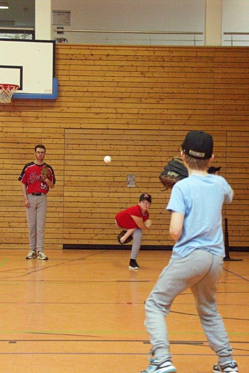 Baseball-Probetraining für alle Altersklassen