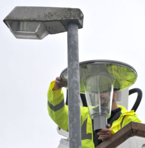 LED Straßenlaterne (Foto: Gaschott)