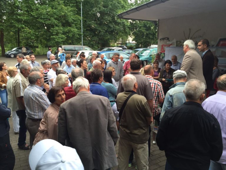 Großes Interesse an der Stadtparkentwicklung