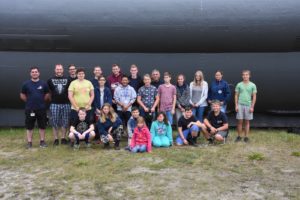 Auf dem Gruppenbild ist die Jugendgruppe des THW Ortsverbandes St. Ingbert gemeinsam mit der Jugendgruppe des Ortsverbandes Saarbrücken beim Ausflug nach Laboe zu sehen. Foto: THW