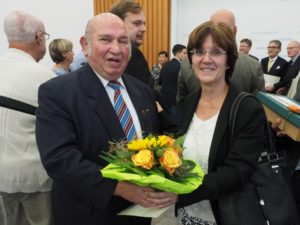 saarl. Ehrenamtsnadel für Alois Jungfleisch (Foto: Walter Götz) 