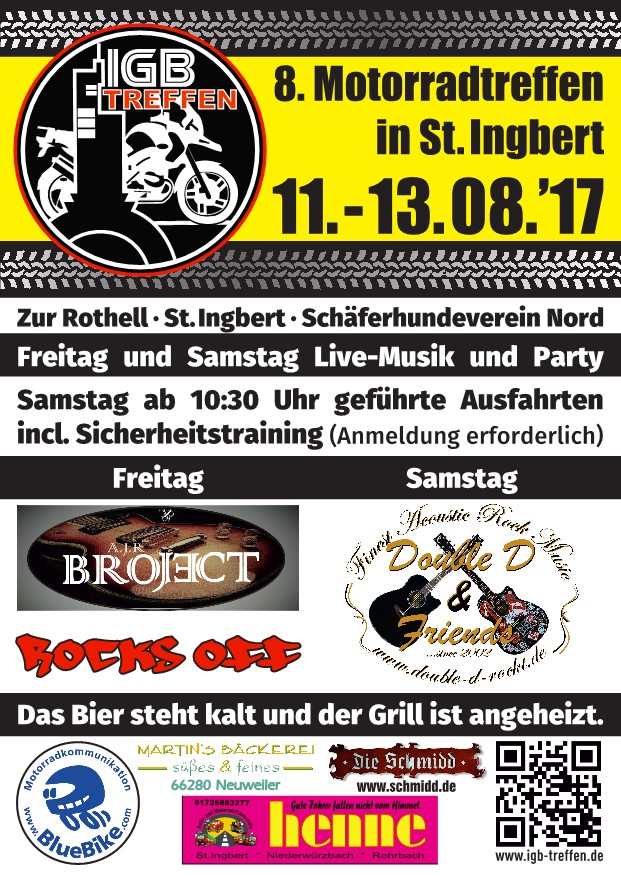 Motorradtreffen in St. Ingbert 2017