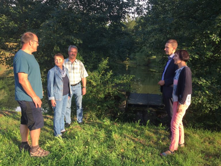 Sanierung des Mönchsbaus am Kleberweiher in 2018