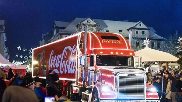 Die Coca-Cola Trucks kommen nach St. Ingbert