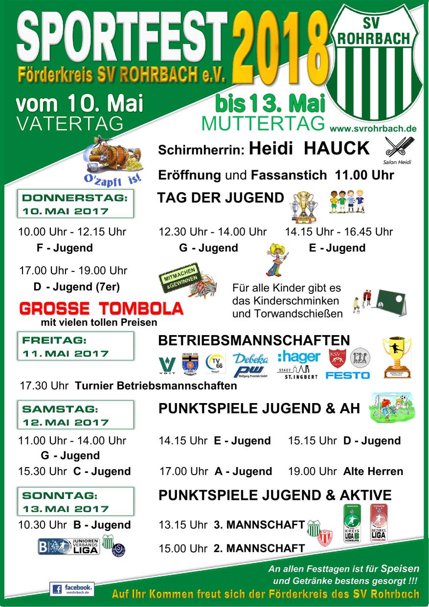 Sportfest in den Königswiesen.