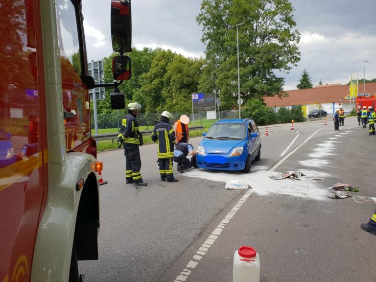 Viel Arbeit für die Feuerwehr