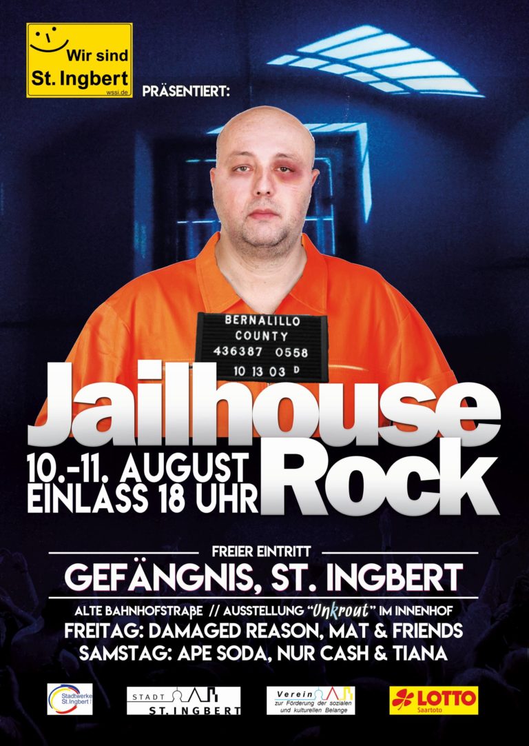 Jailhouse Rock mit echter “Knastband“