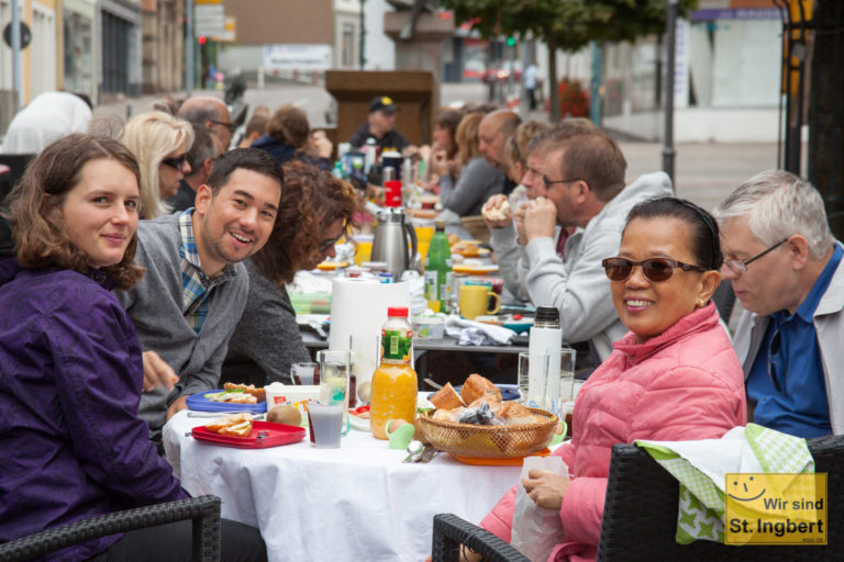 Die längste Frühstückstheke der Stadt