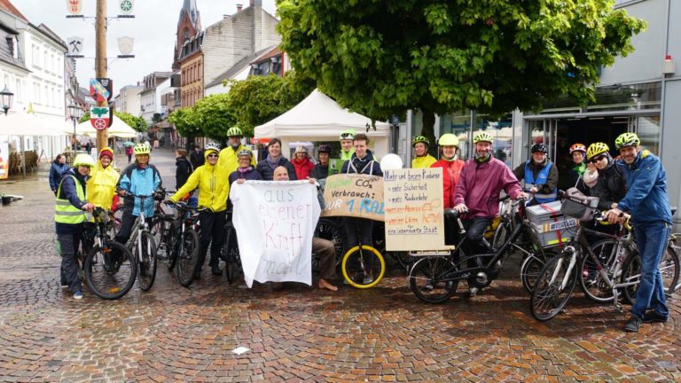 Saarlandweite Fahrraddemonstrationen
