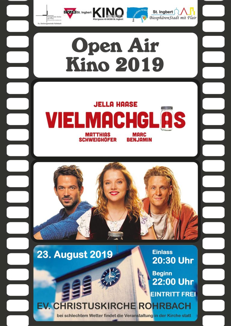 Vielmachglas: Open-Air-Kino an der Evangelischen Christuskirche Rohrbach