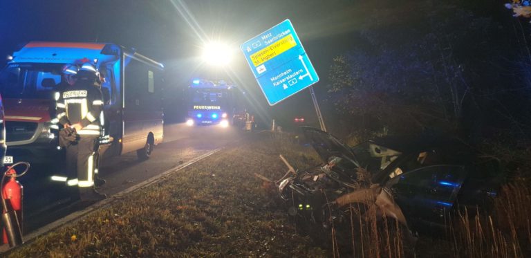 Verkehrsunfall und niemand hilft