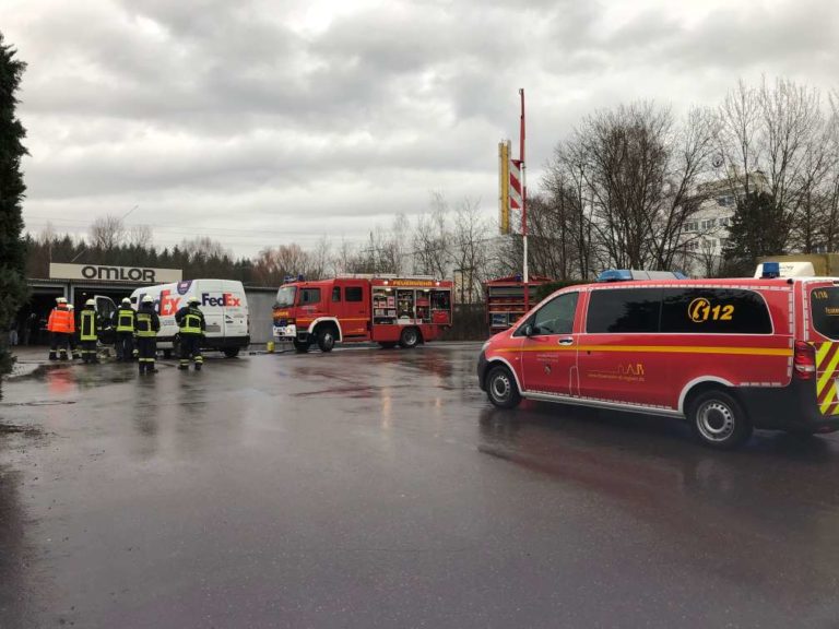 Diesel droht in Kanal zu laufen