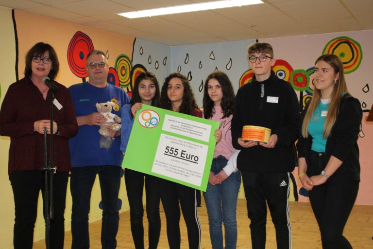 Schülervertretung der Gemeinschaftsschule Rohrbach zeigt Empathie und Hilfsbereitschaft.