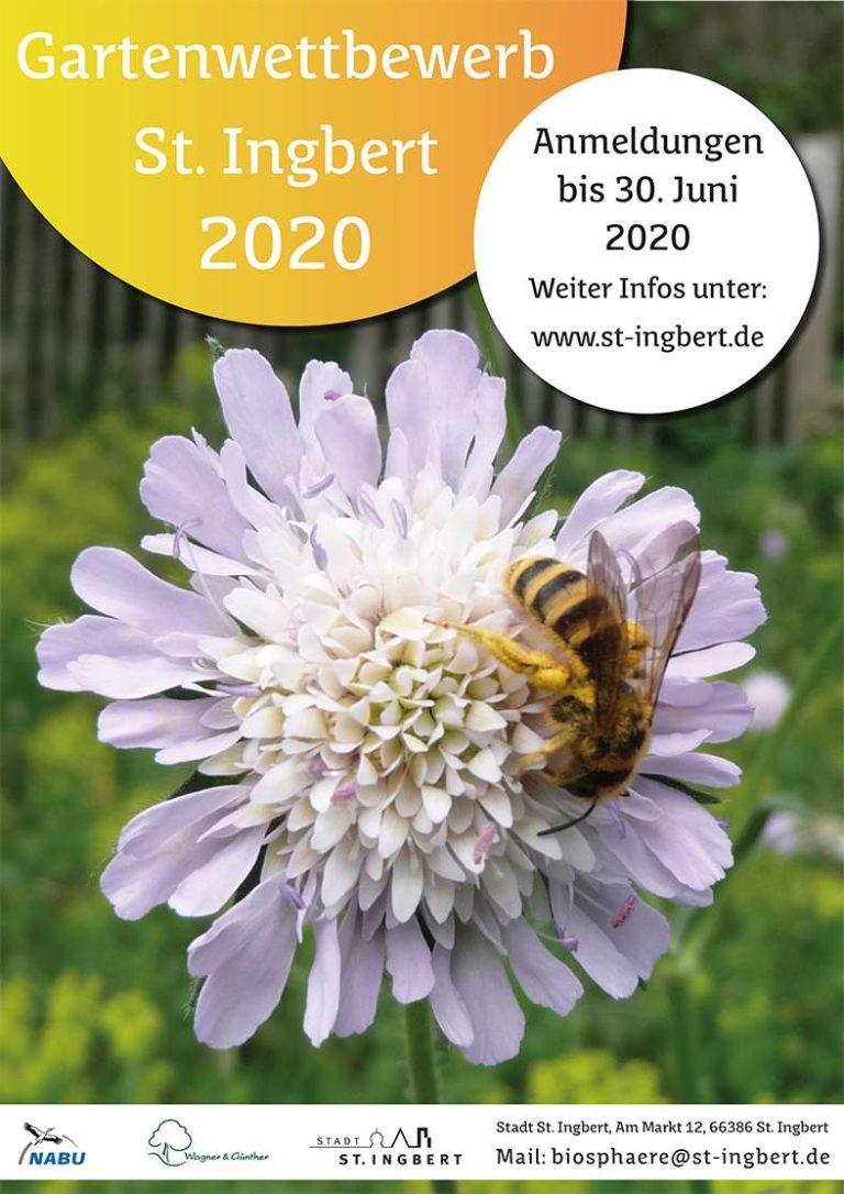 Gartenwettbewerb 2020 in St. Ingbert
