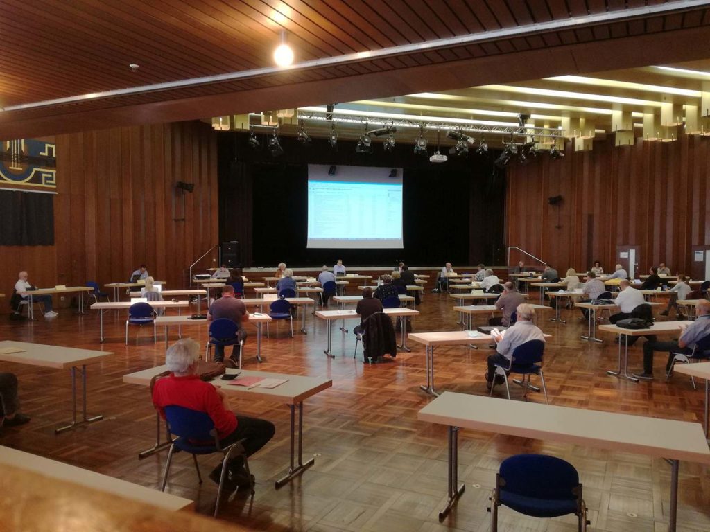 Sonderausschuss Corona hat in der Stadthalle getagt - Wir sind St. Ingbert