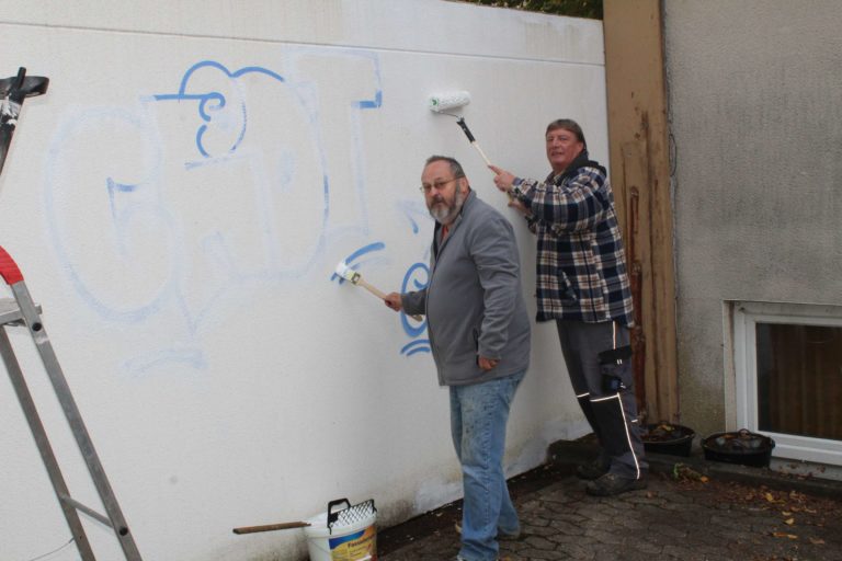 Rohrbacher Ortsvorsteher gegen Graffiti-Schmierereien