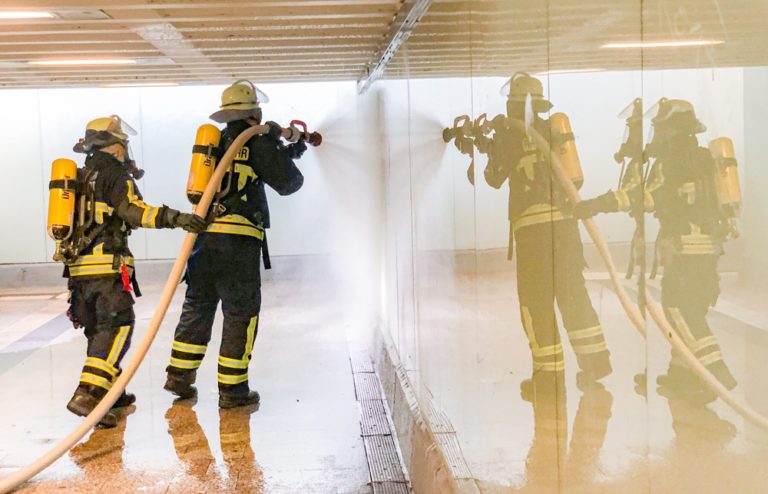 Gefahrgut-Einsatz am Bahnhof St. Ingbert