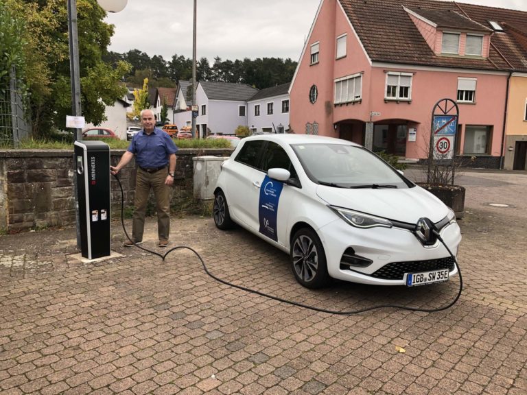 E-Ladesäulennetz in St. Ingbert ausgebaut