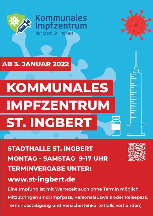 Impfzentrum eröffnet in St. Ingbert