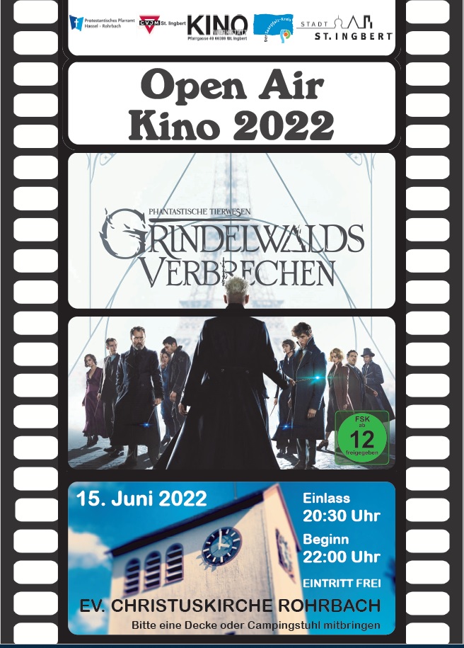 Open-Air-Kino an der Evangelischen Christuskirche Rohrbach