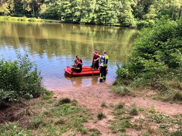 Mann im Glashütter Weiher ertrunken